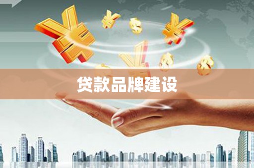 曲水贷款品牌建设