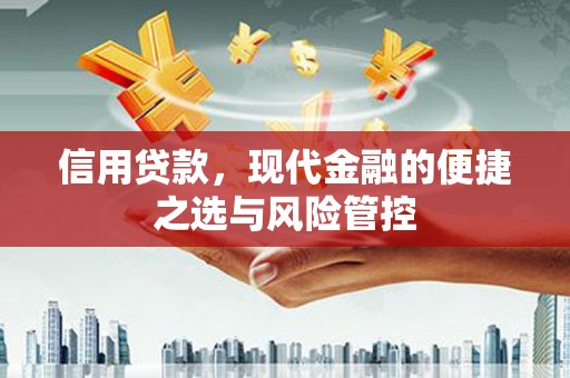 曲水信用贷款，现代金融的便捷之选与风险管控