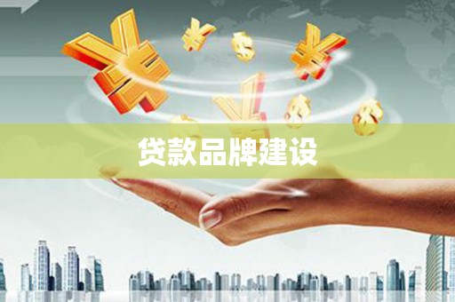 曲水贷款品牌建设