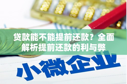 曲水贷款能不能提前还款？全面解析提前还款的利与弊