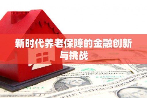 曲水新时代养老保障的金融创新与挑战