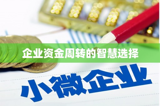 曲水企业资金周转的智慧选择