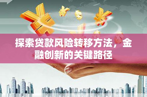 曲水探索贷款风险转移方法，金融创新的关键路径