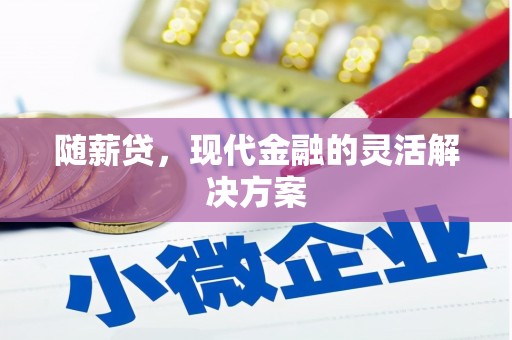 曲水随薪贷，现代金融的灵活解决方案