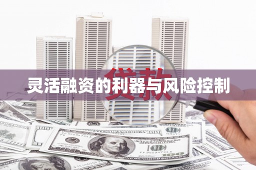 曲水灵活融资的利器与风险控制