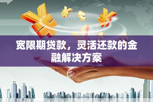 曲水宽限期贷款，灵活还款的金融解决方案