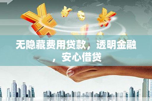 曲水无隐藏费用贷款，透明金融，安心借贷