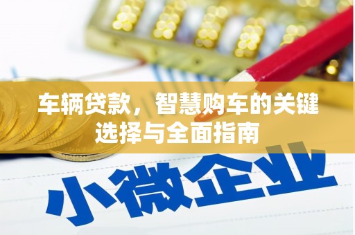 曲水车辆贷款，智慧购车的关键选择与全面指南