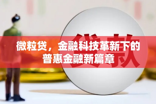 曲水微粒贷，金融科技革新下的普惠金融新篇章