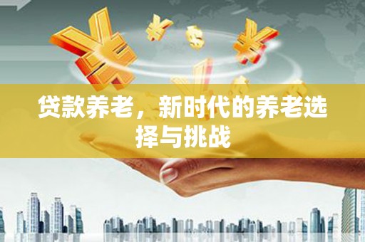 曲水贷款养老，新时代的养老选择与挑战