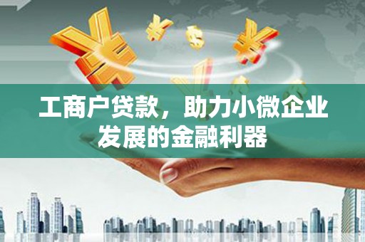 曲水工商户贷款，助力小微企业发展的金融利器