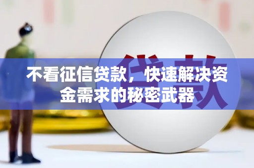 曲水不看征信贷款，快速解决资金需求的秘密武器