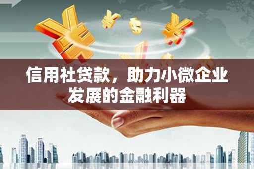 曲水信用社贷款，助力小微企业发展的金融利器