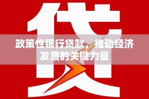 曲水政策性银行贷款，推动经济发展的关键力量