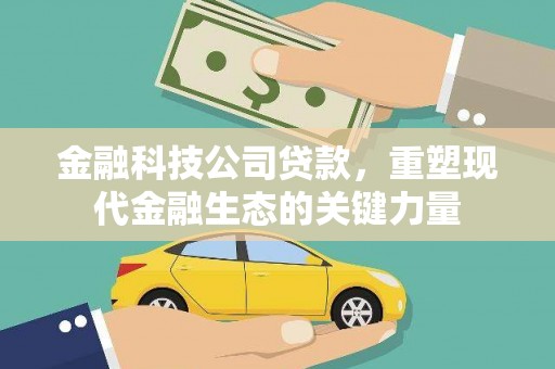 曲水金融科技公司贷款，重塑现代金融生态的关键力量