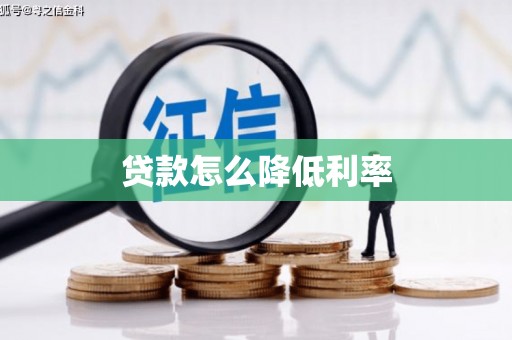 曲水贷款怎么降低利率