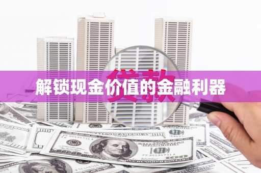 曲水解锁现金价值的金融利器
