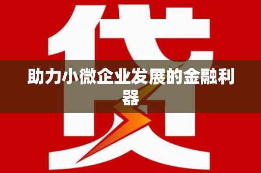 曲水助力小微企业发展的金融利器